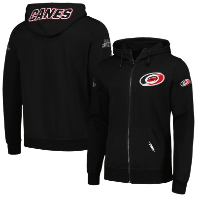 Толстовка на молнии Carolina Hurricanes Pro Standard Classic Chenille Jacket - Black