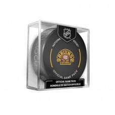 Boston Bruins 100th Anniversary Official Game Puck