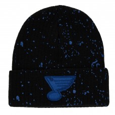 Шапка St. Louis Blues Mitchell & Ness Nep Speckle Cuffed - Black