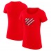 Футболка Florida Panthers G-III 4Her by Carl Banks Womens Heart Fitted - Red