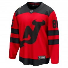 Jack Hughes New Jersey Devils 2024 NHL Stadium Series Breakaway Player Jersey - Red