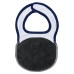 Newborn & Малышам Seattle Kraken WEAR by Erin Andrews White Sleep & Play Full-Zip Footed Jumper with Bib
