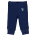 Newborn & Малышам Seattle Kraken WEAR by Erin Andrews Gray/White/Navy Three-Piece Turn Me Around Bodysuit & Pants Set