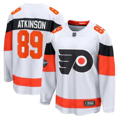 Игровая джерси Cam Atkinson Philadelphia Flyers 2024 NHL Stadium Series Breakaway Player - White