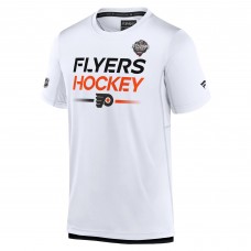 Philadelphia Flyers 2024 NHL Stadium Series Authentic Pro Tech T-Shirt - White