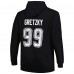 Los Angeles Kings Wayne Gretzky Mitchell & Ness Black Name & Number Pullover Hoodie