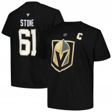 Футболка Vegas Golden Knights Mark Stone Fanatics Black Big &Tall Name & Number