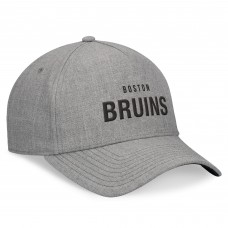 Бейсболка Boston Bruins Fanatics Signature Elements A-Frame Leather - Heather Gray