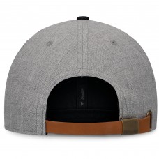 Бейсболка New Jersey Devils Fanatics Elements Flat Brim Leather Strapback - Heather Gray
