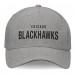 Бейсболка Chicago Blackhawks Elements A-Frame Leather - Heather Gray
