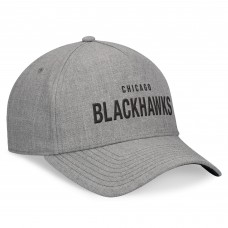 Бейсболка Chicago Blackhawks Elements A-Frame Leather - Heather Gray