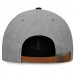 Бейсболка Pittsburgh Penguins Fanatics Elements Flat Brim Leather Strapback - Heather Gray