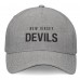 Бейсболка New Jersey Devils Fanatics Elements A-Frame Leather Strapback - Heather Gray