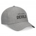 Бейсболка New Jersey Devils Fanatics Elements A-Frame Leather Strapback - Heather Gray
