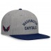 Бейсболка Washington Capitals Fanatics Elements Flat Brim Leather - Heather Gray