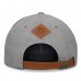 Бейсболка Pittsburgh Penguins Fanatics Heather Gray Elements A-Frame Leather Strapback