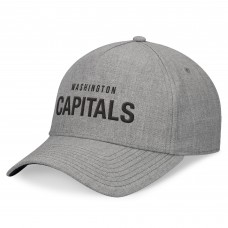 Бейсболка Washington Capitals Fanatics Elements A-Frame Leather - Heather Gray