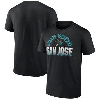 San Jose Sharks Black Open Net T-Shirt