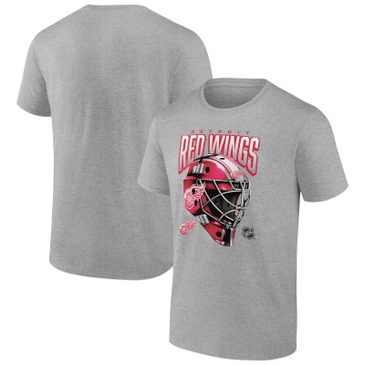 Футболка Detroit Red Wings Penalty Box - Heather Gray