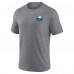 Футболка Buffalo Sabres Heather Gray Winger Tri-Blend