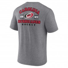 Футболка Carolina Hurricanes Heather Gray Winger Tri-Blend