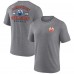 Футболка Edmonton Oilers Heather Gray Winger Tri-Blend
