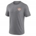 Los Angeles Kings Heather Gray Winger Tri-Blend T-Shirt
