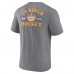 Los Angeles Kings Heather Gray Winger Tri-Blend T-Shirt