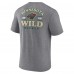 Футболка Minnesota Wild Heather Gray Winger Tri-Blend