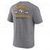 Nashville Predators Heather Gray Winger Tri-Blend T-Shirt