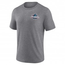 New York Islanders Heather Gray Winger Tri-Blend T-Shirt New York Islanders Heather Gray Winger Tri-Blend T-Shirt