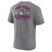 Футболка New York Rangers Winger Tri-Blend - Heather Gray
