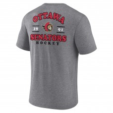 Футболка Ottawa Senators Winger Tri-Blend - Heather Gray