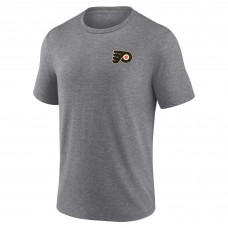 Футболка Philadelphia Flyers Winger Tri-Blend - Heather Gray