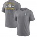 Футболка Pittsburgh Penguins Heather Gray Winger Tri-Blend