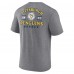 Футболка Pittsburgh Penguins Heather Gray Winger Tri-Blend