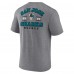 Футболка San Jose Sharks Winger Tri-Blend - Heather Gray