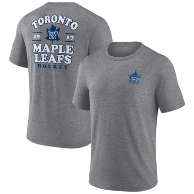 Футболка Toronto Maple Leafs Winger Tri-Blend - Heather Gray