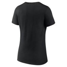 Женская Футболка Carolina Hurricanes Black Slapshot V-Neck