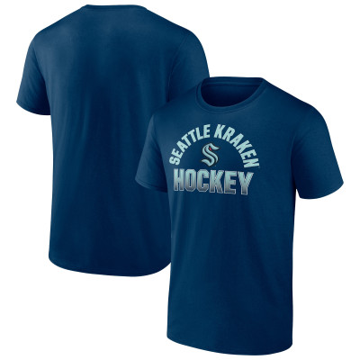 Seattle Kraken Deep Sea Blue Open Net T-Shirt