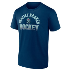 Seattle Kraken Deep Sea Blue Open Net T-Shirt Seattle Kraken Deep Sea Blue Open Net T-Shirt