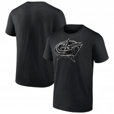 Футболка Columbus Blue Jackets Iced Out - Black