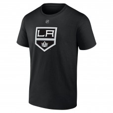 Los Angeles Kings Pierre-Luc Dubois Fanatics Black Authentic Stack Name & Number T-Shirt