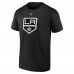 Los Angeles Kings Pierre-Luc Dubois Fanatics Black Authentic Stack Name & Number T-Shirt