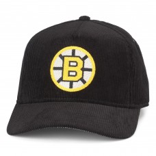 Бейсболка Boston Bruins American Needle Corduroy Chain Stitch - Black