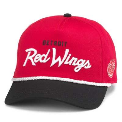 Бейсболка Detroit Red Wings American Needle Roscoe Washed Twill - Red/Black