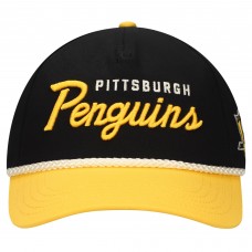 Бейсболка Pittsburgh Penguins American Needle Roscoe Washed Twill - Black/Gold
