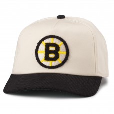 Бейсболка Boston Bruins American Needle Burnett - White/Black