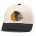 Бейсболка Chicago Blackhawks American Needle Cream/Black Burnett