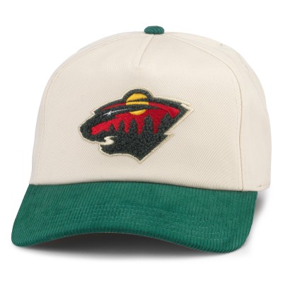 Бейсболка Minnesota Wild American Needle Cream/Green Burnett